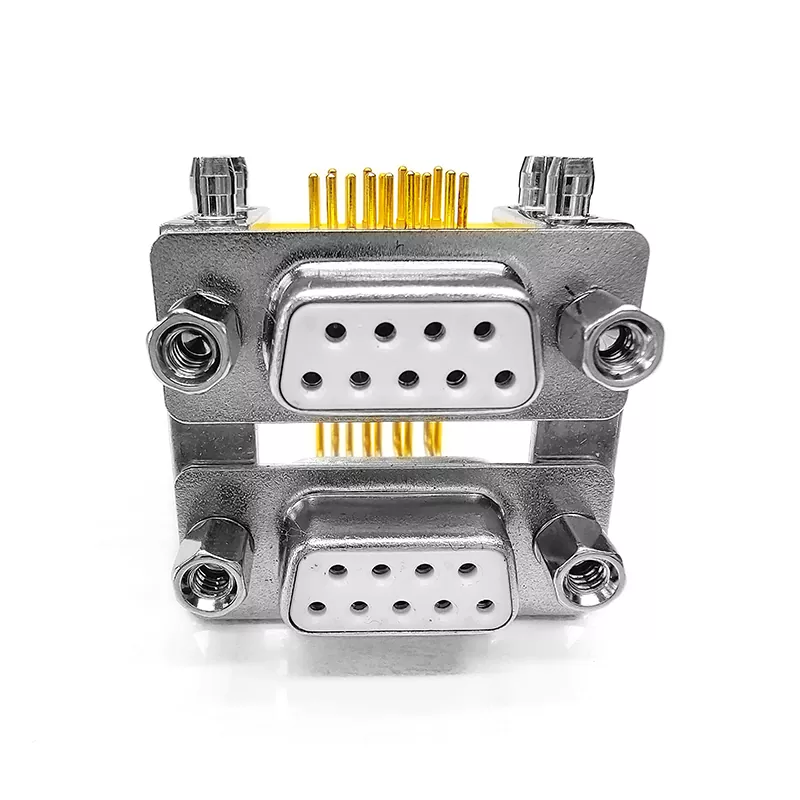 9 Pin Standaard Dual Port D Sub -connector is een van de onmisbare elektronische componenten