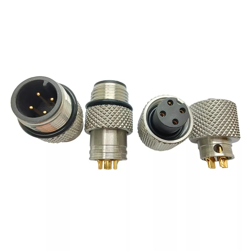 M12 4-pins ronde connector